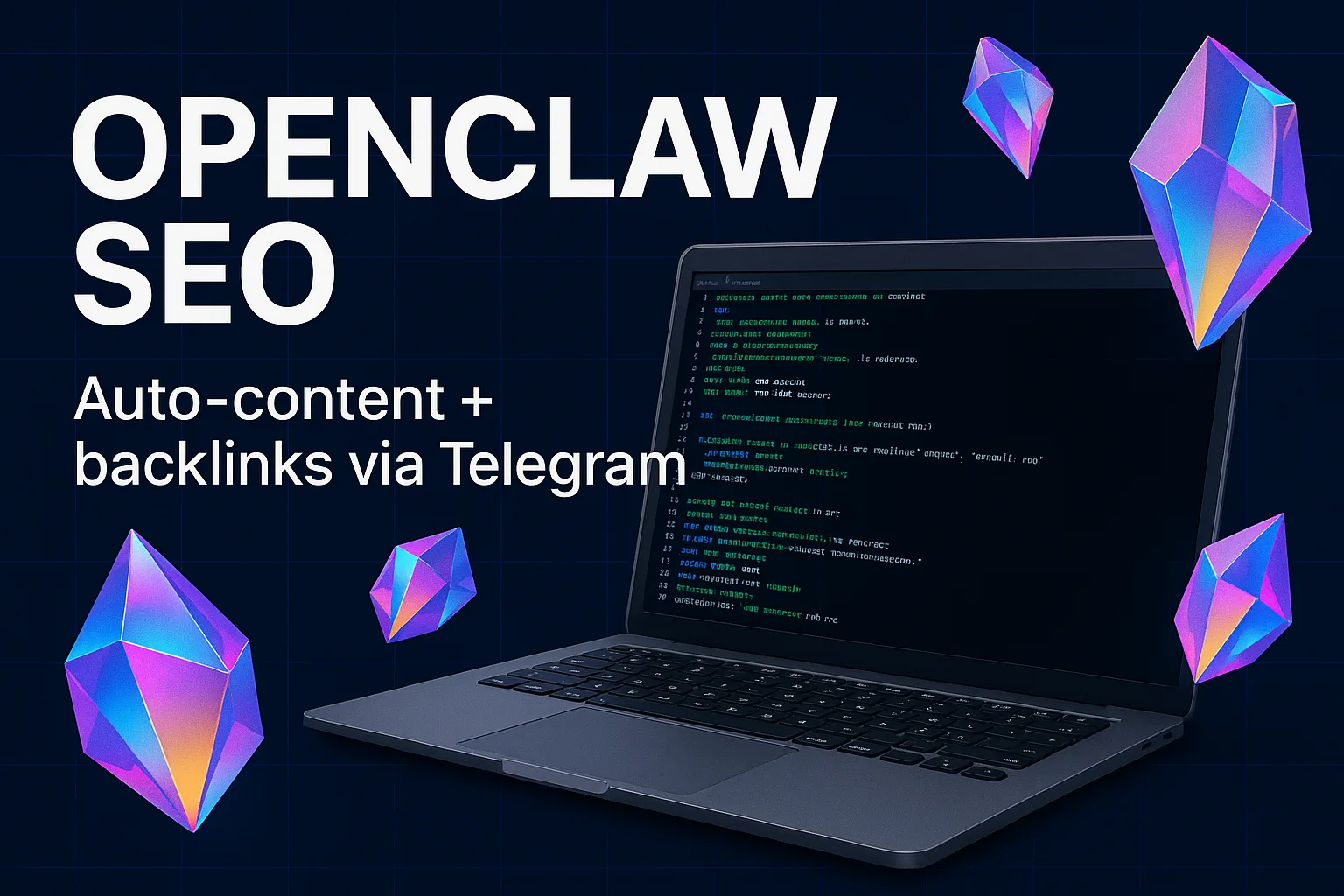 OpenClaw for Solopreneur SEO: Auto-Content + Backlinks via Telegram (2026)